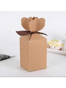5/15/20pcs Cajas de embalaje de papel kraft, cajas de regalo de cartón, adecuadas para el Día de San Valentín, el Día de la Madre, fiestas, decoración de bodas, suministros para pequeños negocios, cajas de embalaje, decoración de bodas - caja de regalo - Ver 6