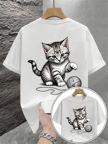 Men T-Shirts - 白色 - 查看 4