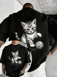 Camisetas de hombre - Negro - Ver 1