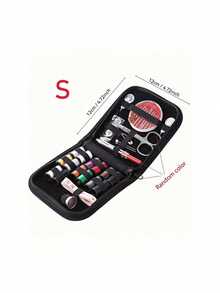 Portable Adult Sewing Kit (1 Set) - Includes Thread, Needles, Scissors, A Tape Measure, Buttons, A Thimble, And More. Suitable For Emergency Repairs While Traveling And For DIY Crafting Projects. An Ideal Gift For Friends, Family, Students, And Those - A - View 16