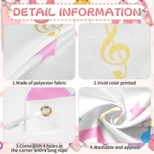 Feed The Bab-spel, bakgrund för babyshower, rolig banner för blindmatningslek, för könsavslöjande, bröllopsfestaktiviteter för gäster och fotobåsrekvisita - Stil 1 - Visa 4