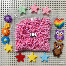 1000pcs/Pack Fusion Beads Refill Pack 2.6mm Refill Pack 1000pcs 3D Perler Beads Set, For DIY Handmade Jewelry Making Materials - High Quality Pixel Beads, Suitable For Creative Crafts - E12 - View 2