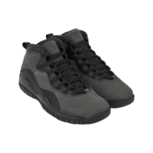 Air Jordan 10 Retro 'Shadow' 2025 Grey Charred-Grey True-Red Black Sneakers Men HJ6779-001 - 彩色 - 查看 4