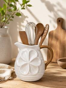 Cutlery Storage Canister, Creative Utensil Holder, Kitchen Organizer, Decorative Cutlery Storage Can, Chopsticks And Spoon Drainer - Multicolor - View 8