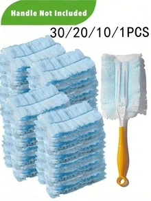 30 miếng thay thế chổi quét bụi dùng một lần, đầu chổi quét bụi tĩnh điện - dễ dàng loại bỏ bụi bẩn từ thiết bị điện tử, đồ nội thất, rèm sáo và quạt trần - (không bao gồm tay cầm) - vật dụng vệ sinh, phụ kiện vệ sinh - Nhiều màu - Xem 13