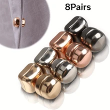 2/4/8 Pasang Kancing Magnetik yang Dapat Dilepas, Cocok untuk Kerah Persegi - Tidak Perlu Menjahit, Kancing Pemendek Kaos, Kerah, Kaki Celana, Kancing Pengikat dan Penyesuaian Syal - Aksesori Dekoratif - MultiWarna - View 14