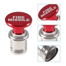 Ejection Button Car Car Plug, 12 Volt Car Car Plug Replacement, Car Interior Decoration, Suitable For Most Models, Car Plug Plug Adopts High-Quality Anodized Aluminum Material, Laser Engraved Characters, Without Battery - Lighter - View 8