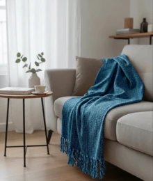 Sofa Covers - Azul Cadete - Ver 2