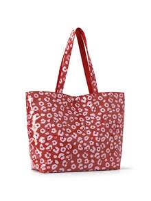 Sac de plage pour femmes, serviette, sac fourre-tout organisateur de toilette, sac à main à porter à l'épaule, idéal pour la piscine quotidienne et les voyages, essentiel pour la maison et les vacances - Multicolore - Voir 11