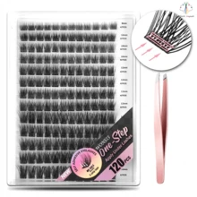 [Lowest Price In 30 Days]Self Adhesive Eyelashes, 120 Pcs Self Adhesive Eyelash Clusters, No Glue Needed, 2-Strip Tape - Longer Lasting, No Sticky Pre Glued Eyelashes (Volume-Mixed) - 第一步:按下音量鍵 - 查看 8