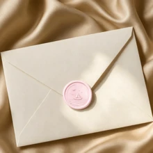 20入 3D 浮雕帆船圖案自黏式蠟封貼紙，適用於禮物、婚禮邀請函信封 - 淡粉色 - 帆船-淺粉 - 查看 5
