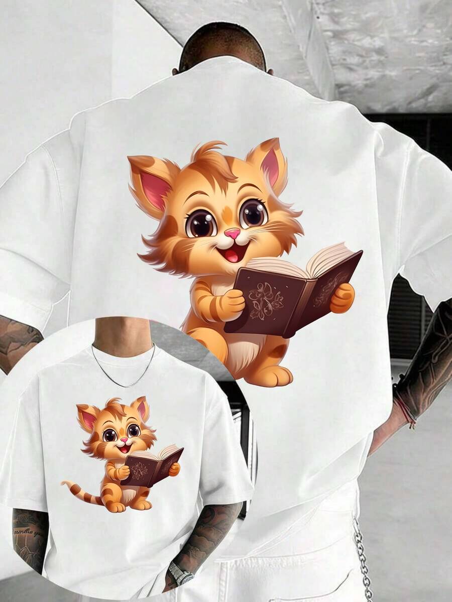 T-Shirts Hommes - Blanc - Voir 1