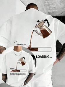 Men T-Shirts - 白色 - 查看 1
