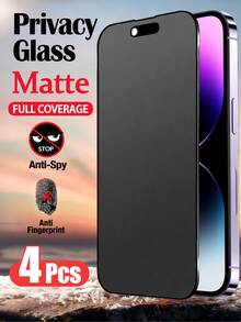 4 Frosted Privacy Screens