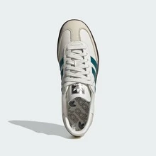Adidas Samba OG Shoes Women's Cloud White / Legacy Teal IG1963 | Retro Heritage Style, Timeless Silhouette - 墨綠色 - 查看 2
