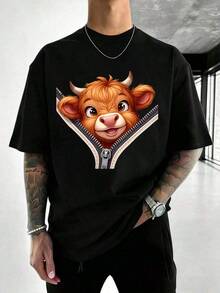 Camisetas de hombre - Negro - Ver 2