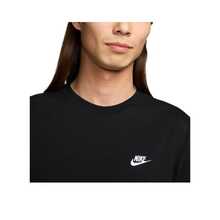 Nike Sportswear Logo字母刺繡圓領寬鬆短袖T卹 男款 黑色 - 黑色 - 查看 5