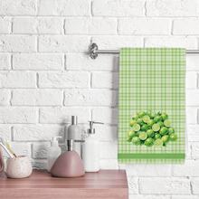 2Pcs Green Watercolor Lemon Print Kitchen Towels Soft Microfiber Dish Hand Cleaning Cloths Cute Fruit Themed Decorative Towels For Kitchen Cooking Baking Housewarming Gift - Green - View 10