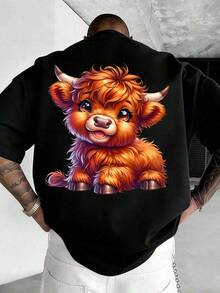 Men T-Shirts - Black - View 3