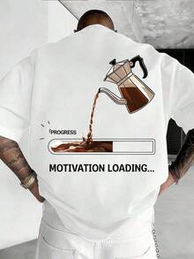 Men T-Shirts - 白色 - 查看 3