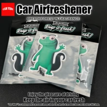 Enfeite Pendurado Aromatizante de Carro Lizard Tom - Almofada Perfumada para Espelho Retrovisor, Presente para Amigos - Lagarto TOM - Visão 8