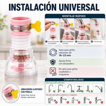 Filtro Universal de Grifo con Rotación 360° y Longitud Ajustable - Ver 3
