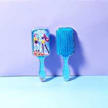 Hasbro Brosse à cheveux de massage avec coussinet fille de dessin animé mignonne, peigne démêlant antidérapant, cadeau d'anniversaire pour femmes et filles - Voir 14