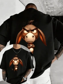 T-shirts för män - Svart - Visa 6