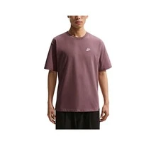 Nike Sportswear Club 鬆弛休閒舒適T卹 男款 - 紅棕色 - 查看 12