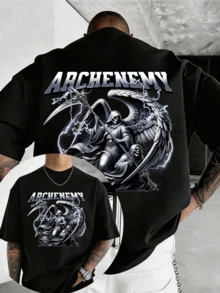 Camisetas de hombre - Negro - Ver 6