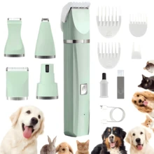 Pet Grooming Kit, Rechargeable Pet Electric Clippers For Dogs - Professional Pet Grooming Set With Nail Clippers - Quiet And Efficient Trimming - Suitable For Home Use And Professional Pet Groomers, Great Christmas Gift For Pet Groomers Pet Hair Clipper Trimmer - Multicolor - View 24