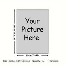 1pc/2pcs/3pcs Customized Poster Print - Frameless Personalized Poster - Family Photo Poster - Wedding Poster Landscape & Portrait, Customizable With Your Photos, Celebrities, Landscapes, Etc. - Perfect Gift, Home Decor, Wall Decor - Multicolor - View 15