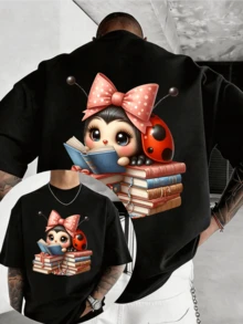 Men T-Shirts - Black - View 6