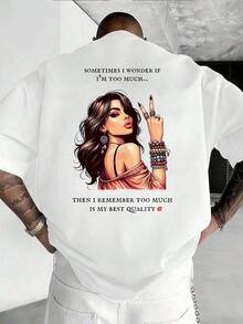 T-Shirty dla mężczyzn - Biały - Zobacz 3