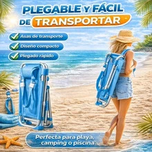 Sillas de playa - Azul - Ver 3