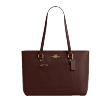 Coach Women's Station Tote Bag - 楓 - 查看 1
