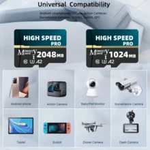High Speed Memory Card 128MB/256MB/512MB/1024MB/2048MB Memory TF/SD Card For Tablets, Cameras, Phones - Safely Store Your Files! - View 4