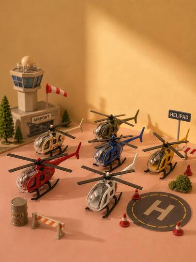 1pc-Alloy Airplane Model-Military Aircraft Model-Lightweight And Easy To Hold-Multiple Colors Available-Airplane Blades Can Rotate Freely-Realistic Glider-Mini Helicopter Model-Perfect Gift-Birthday Gift-Surprise Gift-Ideal Gift-Seasonal Gift-Holiday Gift-Halloween-Toys For Adults Women-Toy-Airplane Model