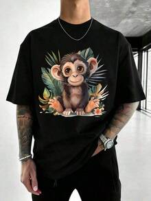Camisetas de hombre - Negro - Ver 2
