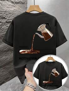 Men T-Shirts - Black - View 4