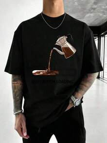 Men T-Shirts - Black - View 2