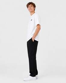 Nike Sportswear Solid Color Loose Crew Neck Short Sleeve T-Shirt, Men's, White - White - View 8