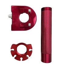 通用 7/8" 22mm CNC 鋁合金摩托車油門旋轉握把，高性能可調式加速把手，越野摩托車速克改裝替換油門握把 - A - 查看 6