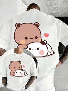 Men T-Shirts - 白色 - 查看 1