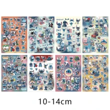 1 Set/8 Sheets Stitch Cut Film Stickers, Cute Creative Ins Style Decorative Phone Case Packaging Material Waterproof Stickers - Multicolor - View 6