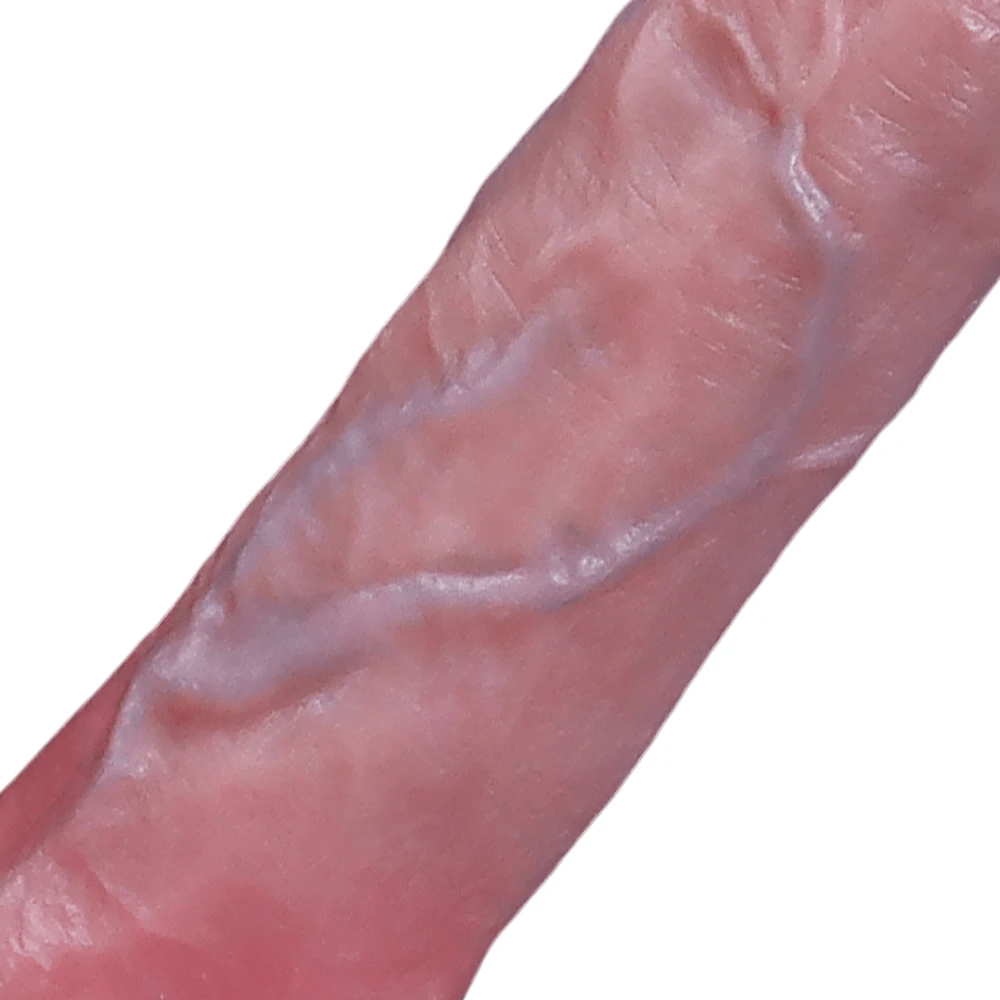 1Pc Female Sex Toy, Male Penis, Thrust Dildo Vibrator, Big Penis, Female Vaginal Stimulator. 8.7-Inch Integrated Insertion Dildo, One-Button Remote Control Operation. It Has 9 Kinds Of Vibration - 棕色 - 查看 1