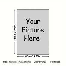 1pc/2pcs/3pcs Customized Poster Print - Frameless Personalized Poster - Family Photo Poster - Wedding Poster Landscape & Portrait, Customizable With Your Photos, Celebrities, Landscapes, Etc. - Perfect Gift, Home Decor, Wall Decor - Multicolor - View 9