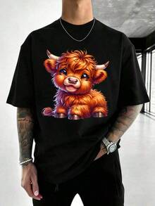 Men T-Shirts - Black - View 2