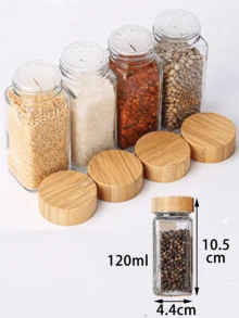 8pcs/4/1pc Acrylic Transparent Drawer Spice Organizer Boxes, Acrylic Transparent Drawer Spice Organizer Boxes, Kitchen Spice Rack Organizer And Drawer Storage, Spice Rack (Seasoning Bottles For Inside.) - Multicolor - View 17