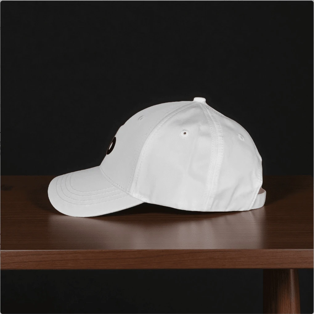 1pc Summer Quick-Dry High Ponytail Sun Hat, Open Top Baseball Cap, UV Protection Outdoor Sun Protection Baseball Cap - White - View 1